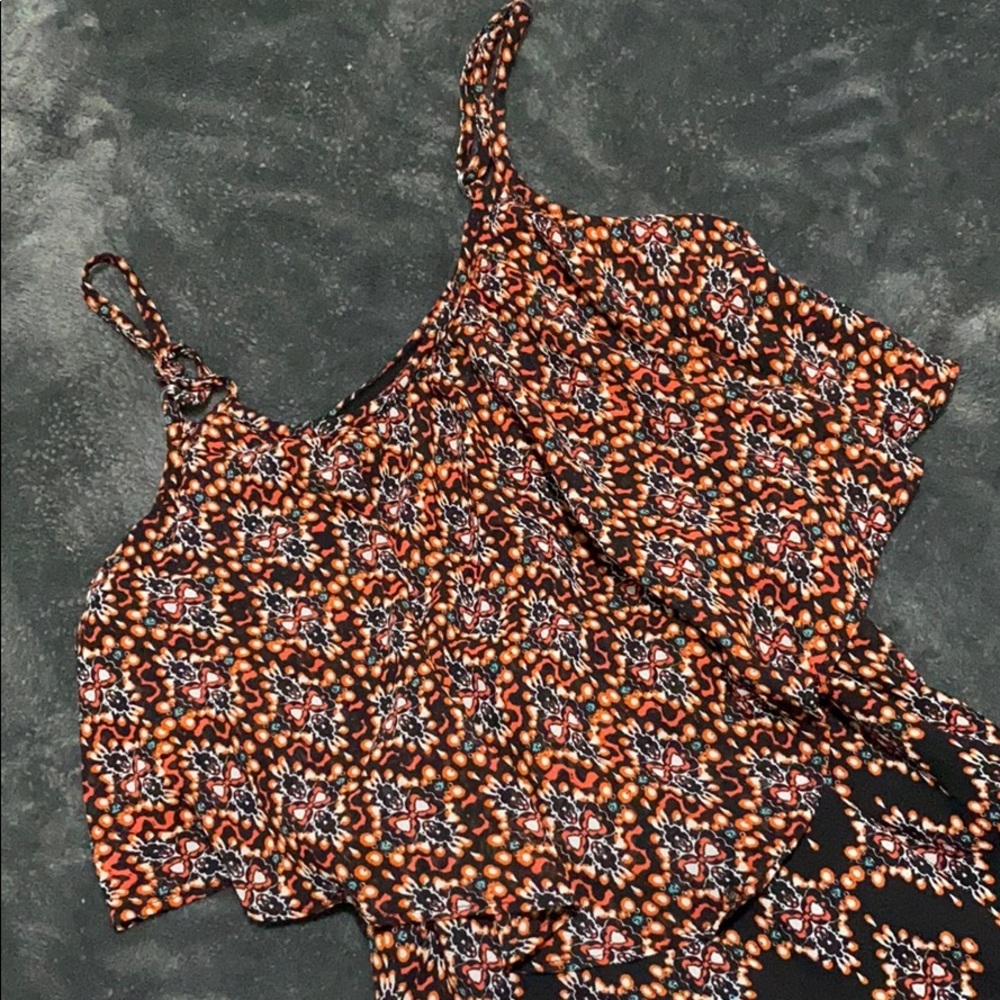 Cute multicolored sleeveless dress